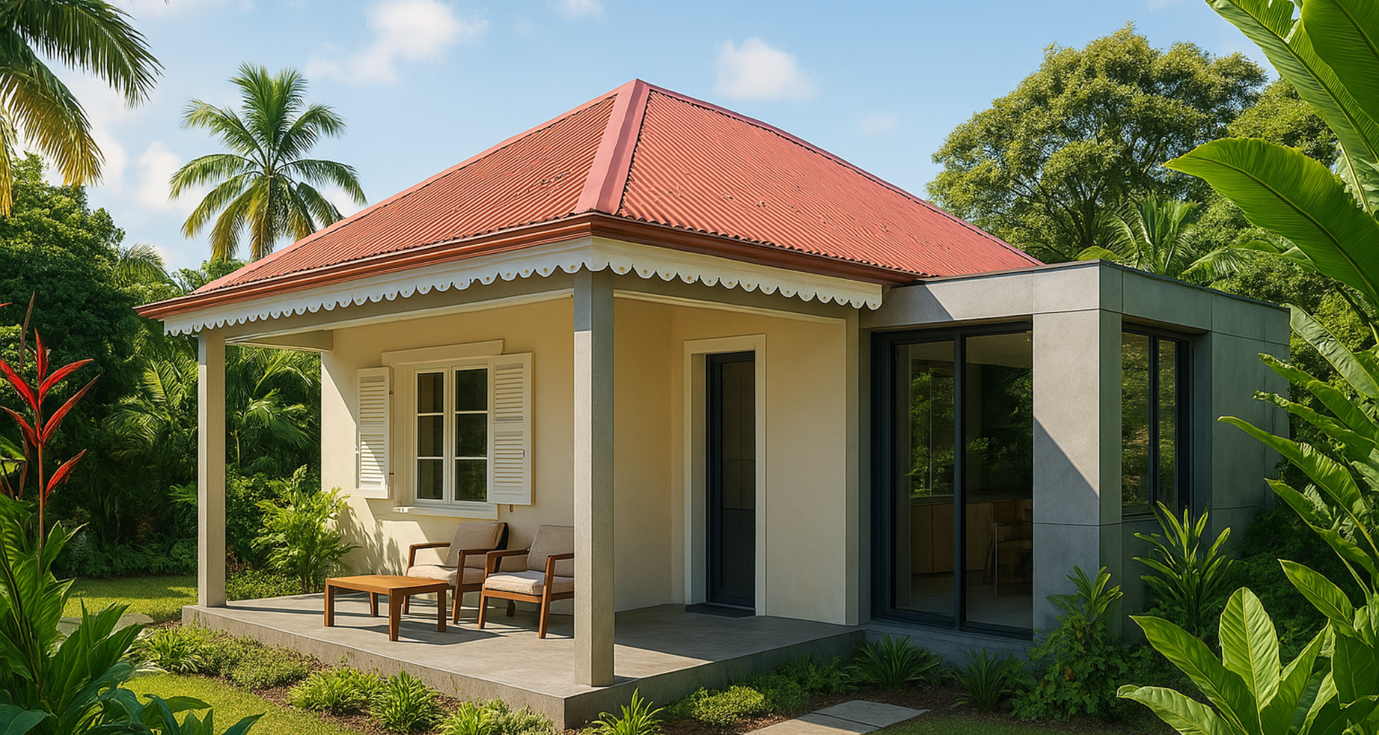 Maisons Cr oles 4 Exemples Alliant Tradition Et Modernit 